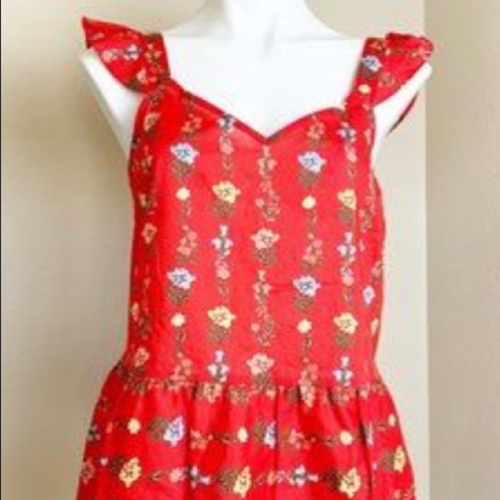 CeCe Cherry Rose Women’s Medium Blouse/Sleeveless Shirt with floral design $69 - Picture 4 of 4